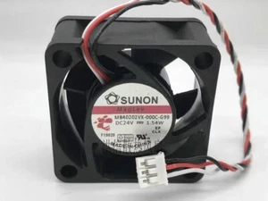 1 PIEZA Ventilador SUNON MB40202VX-000C-G99 DC24V 1.54W 4020 4cm 3 Ventilador de refrigeración - Imagen 1 de 3