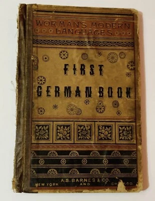 "1880" FIRST GERMAN BOOK-NATURAL OR PESTALOZZIAN METHOD FOR SCHOOL & HOME - Image 1 of 4