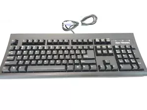 KeyTronic KT800P2M1PK PS/2 QWERTY Keyboard - Picture 1 of 7