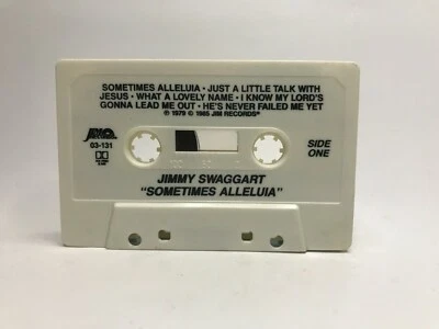 Jimmy Swaggart "Sometimes Alleluia" (Cassette, 1979) - Image 1 of 2