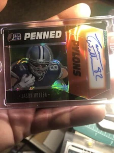 Jason Written 2/10 Autograph Pro Set Penned Pylons 2024’blue Ink - Picture 1 of 9