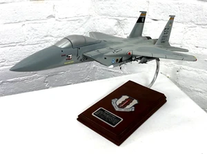 US Air Force 33rd Fighter Wing F-15 Eagle Large Desk Display - Picture 1 of 7