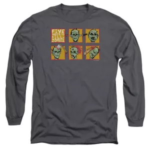 Camiseta manga larga Zombies "Five Ways To Kill A Zombie" - Imagen 1 de 3