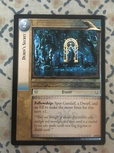 Durin's Secret - Lord of the Rings TCG (Decipher) - Picture 1 of 2