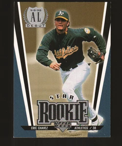 1999 Upper Deck Baseball #4 - Eric Chavez SR - Oakland Athletics (3505) - Picture 1 of 2