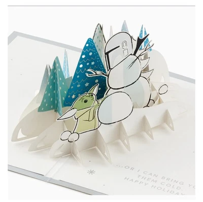 NEW Hallmark Christmas Pop Up Star Wars Mandalorian Baby Lot Of 20 - Image 1 of 4