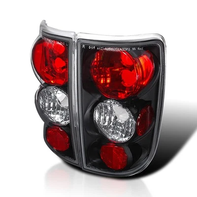 Black Fits 1995-2004 Chevy Blazer Gmc Jimmy Tail Lights Brake Lamps Left+Right - Image 1 of 4