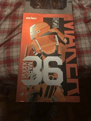 Hot Toys Iron Man 3 MMS258 1:6 Peacemaker Iron Man (Mark XXXVI) (Ver Desc) Foto 1 de 3