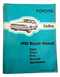 1985 Toyota Celica Repair Manual Service Shop Book OEM Factory Book 85 - Picture 1 of 12
