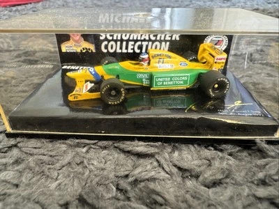 Michael Schumacher Collection 1:64 1. Formel 1 Sieg Spa 1992 Edition 64 Nr. 1 - Bild 1 von 2