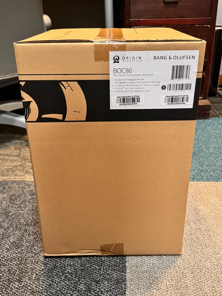 ALTAVOCES DE TECHO CELESTIALES BANG & OLUFSEN (PAR) - BOC86 Foto 1 de 1