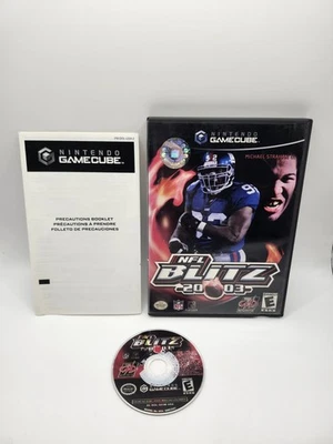 NFL Blitz 2003 (Nintendo GameCube, 2002) CIB Tested No Manual Retro Mint GC NFL - Image 1 of 4