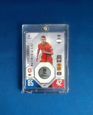 Matthijs De Ligt Topps Match Attax 101 Road to Finals Coin Card 443/470 - Image 1 of 2