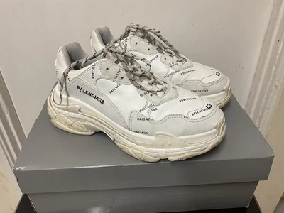 Balenciaga triple s trainers ,all over logo - Image 1 of 4
