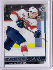 JUHO LAMMIKKO 18/19 Upper Deck UD Young Guns YG Rookie #485 *MINT* Panthers Card