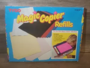 Recambios de copiadora mágica de colección Tyco 1990 juguete papel carbón solo recambios - Imagen 1 de 8
