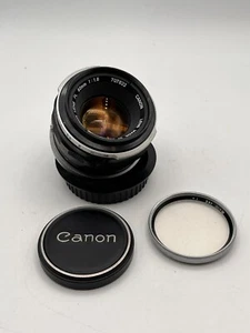 Canon FL 50mm f/1.8 - Standard Manual Focus Lens - Imagen 1 de 7