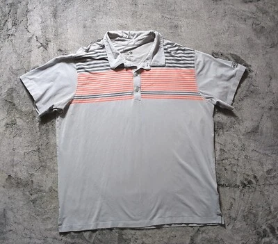 Mountain Hardwear Short Sleeve Polo Shirt Men's Size XL Gray - Image 1 of 4