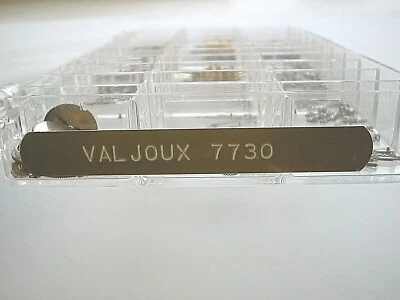 Choose any 3 different new mvt. parts from my stock of Valjoux 7730. Swiss Made. - Image 1 of 4