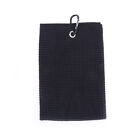 Microfiber Waffle Golf Towel With Heavy Duty Carabiner Clip For Outdoor Golf