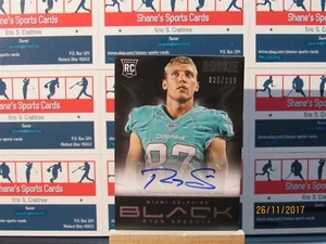 2013 Panini Black Rookie Signatures #178 Ryan Spadola SN 025/199 - Picture 1 of 1