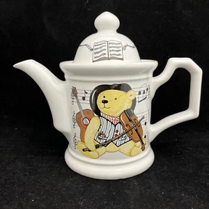 Wade Musical Marco Wade Keramik England Bär Teekanne 6,5" hoch - Bild 1 von 8