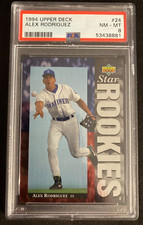 1994 Upper Deck #24 ALEX RODRIGUEZ Rookie RC * PSA 8 NM-MT