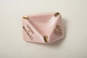 Lembranca de Monte Saio M.G. (G2L-9) Ashtray Pink Ceramic Beer - Picture 1 of 8