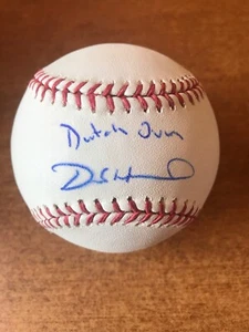Derek Holland Signed Auto Baseball Inscribed Dutch Oven OMLB Onyx Authenticated - Picture 1 of 5