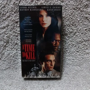 A Time To Kill-VHS-1996 Bullock, Jackson, McConaughey, Jackson-Thriller-Sealed! - Picture 1 of 10