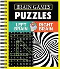 Brain Games Right Brain Vs Left Brain Spiral Bound Comb Or Coil