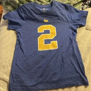 NWT Colosseum Pittsburgh Panthers Israel Abanikanda #2 Youth T-Shirt Sz L - Picture 1 of 5