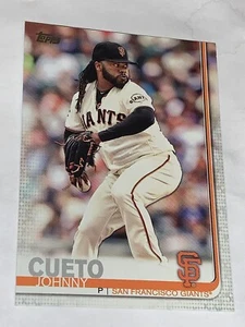Johnny Cueto 2019 Topps Series 1 Baseball MLB Card #154 San Francisco Giants - Bild 1 von 2