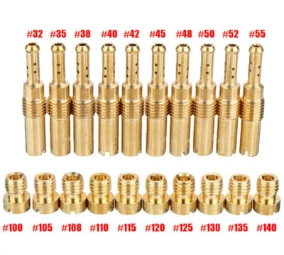 20Pcs Set Slow/Pilot Jet for PWK Keihin OKO CVK & Carburetor Main Jet motorcycle - Image 1 of 4