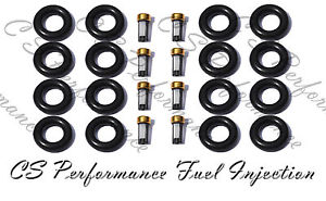 Fuel Injector Service Repair Rebuild Kit Orings Filters for 94-97 Chevy V8