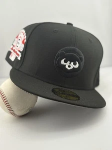 Chicago Cubs Scream Bear 59FIFTY 7 3/4 1990 ASG grau UV Cooperstown eng anliegende Mütze - Bild 1 von 6