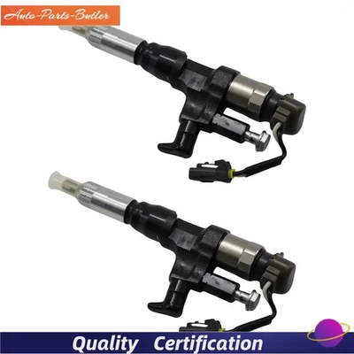 2Pcs Diesel Injector For Hino 198 238 258 268 268A 308 338 338CT 358 500 7.7L — 第 1/4 张图片