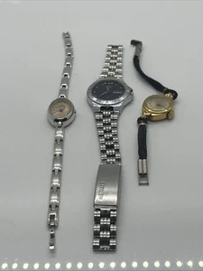 Vintage Ladies Watch Lot (3) As Is See Desc - Picture 1 of 9