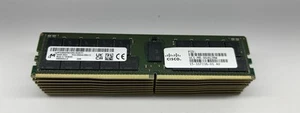 Lot of 8x - 64GB Micron 2Rx4 Pc4-3200AA-RB4-12 MTA36ASF8G7PZ-3G2E1TI - Picture 1 of 2