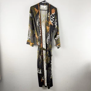 Bata kimono larga con borla y estampado de jirafa Diamond Tea para mujer talla M *Leer* - Imagen 1 de 11