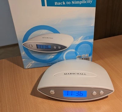 Sprechende Digital-Tischuhr / Wecker, sehr gut geeignet für Blinde, Sehschwache - Bild 1 von 2