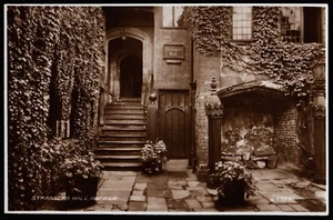 Strangers Hall Norwich Norfolk Echtfoto RPPC - Bild 1 von 2