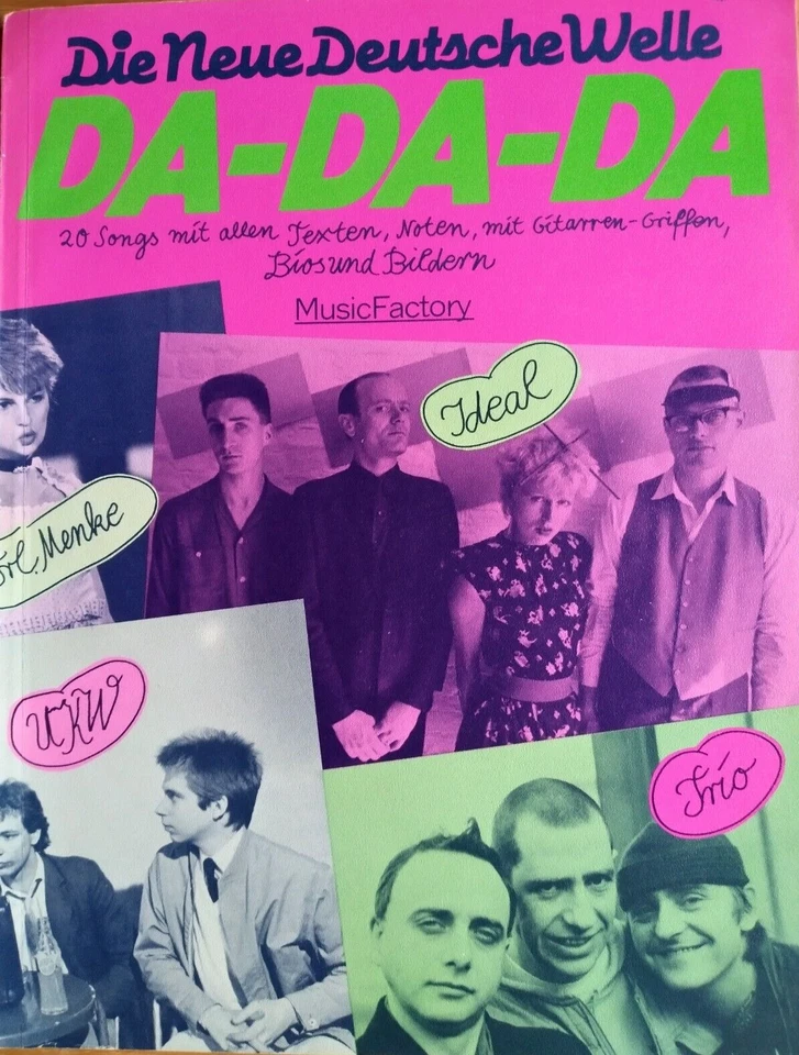 The New German Wave - DA DA DA - Music Book (1982) 20 Songs *Very good* - Image 1 of 4
