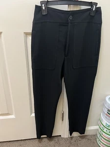 Zara Wool Women Classic Black Trouser Size XS Office Business Casual Workwear - Picture 1 of 3