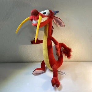 Auténtico Nuevo Muñeco de Peluche Dragón Mulan Mushu Parques Disney Juguete 13"" - Imagen 1 de 7