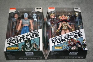 NECA TMNT Turtles Mirage Comics CASEY JONES RENET Figure NEW Lot - Picture 1 of 4