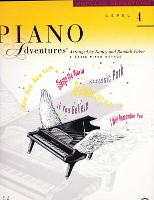 Piano Adventures Popular Repertoire Level 4 Book & CD Faber & Faber - Image 1 of 3