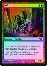 Okk FOIL 8th Edition NM Red Rare MAGIC THE GATHERING MTG CARD ABUGames