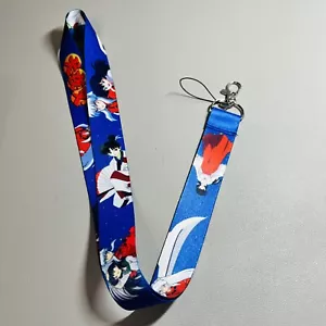 Inuyasha Anime Collectible Lanyard ID Badge Clip Phone Loop - Picture 1 of 4