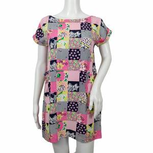lilly pulitzer patchwork dress